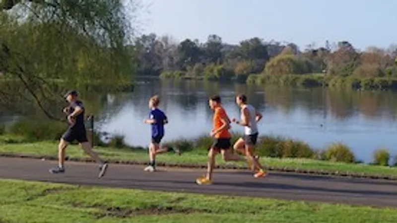 Western Springs parkrun in Auckland
