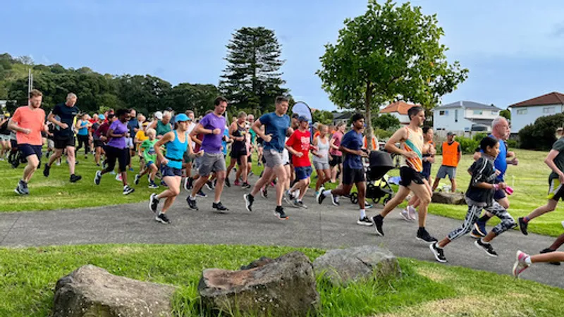 Owairaka parkrun in Auckland