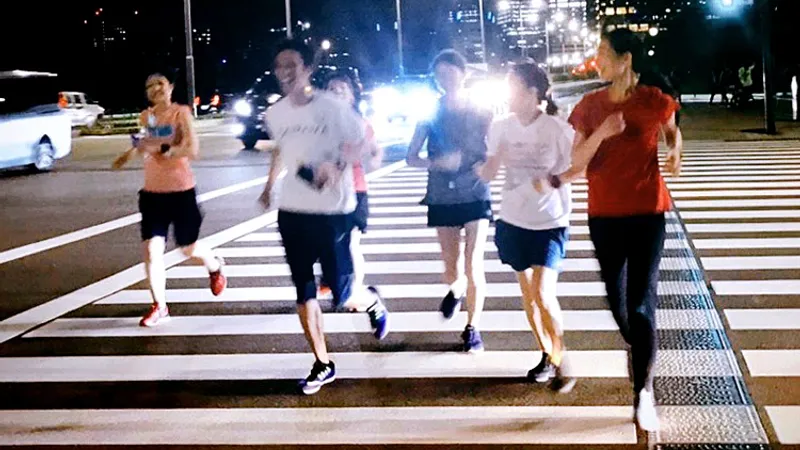 RUNNERS (New Balance Run Club / NBRC team) in Tokyo