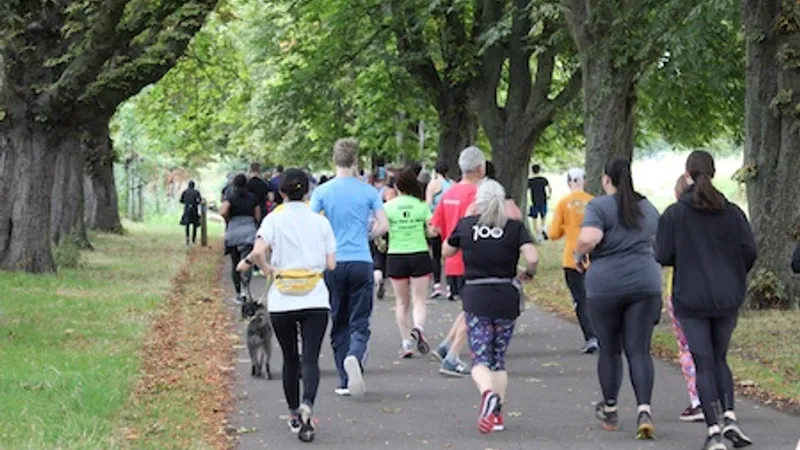 Sutcliffe parkrun in Kidbrooke