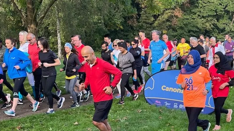 Canons Park parkrun in Stanmore