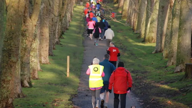 Gladstone parkrun in Dollis Hill