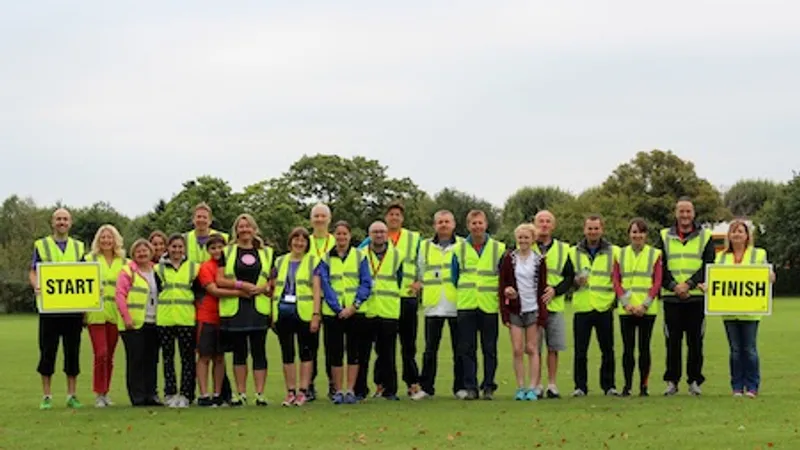 Surbiton junior parkrun in Surbiton