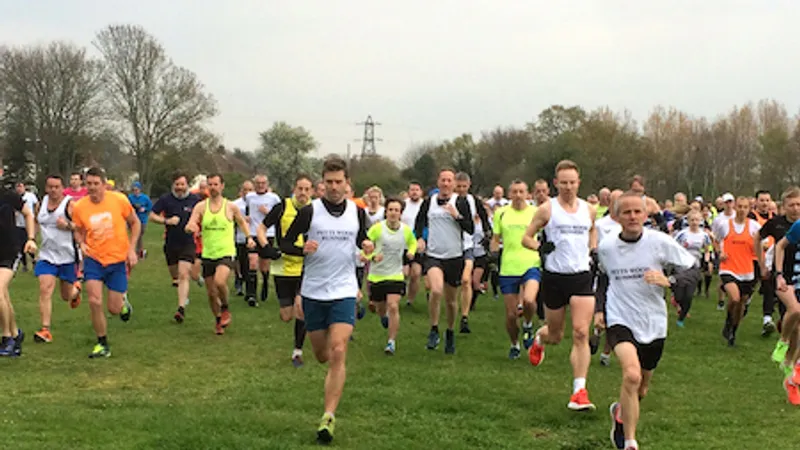 Foots Cray Meadows parkrun in Sidcup