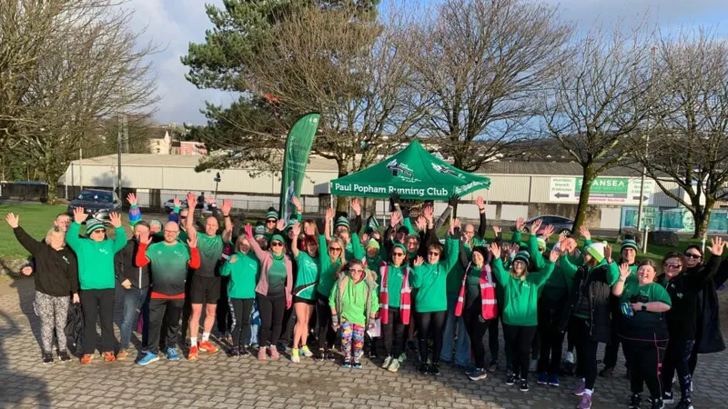 Paul Popham Running Club in Swansea