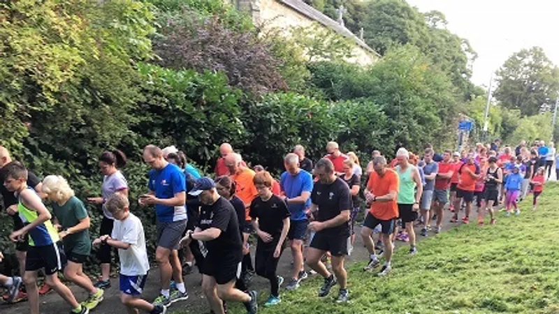 Nant y Pandy parkrun in Llangefni