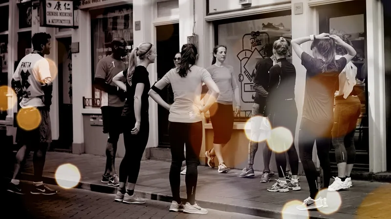 Patta Running Team in Amsterdam