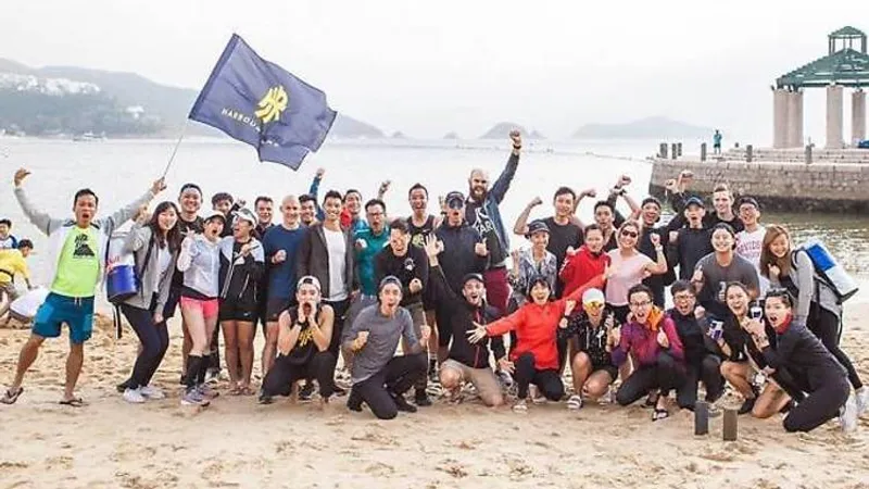 Harbour Runners in Hong Kong