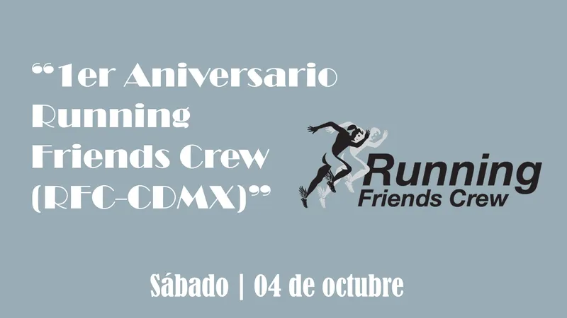 Running Friends Crew (RFC-CDMX) in Mexico City