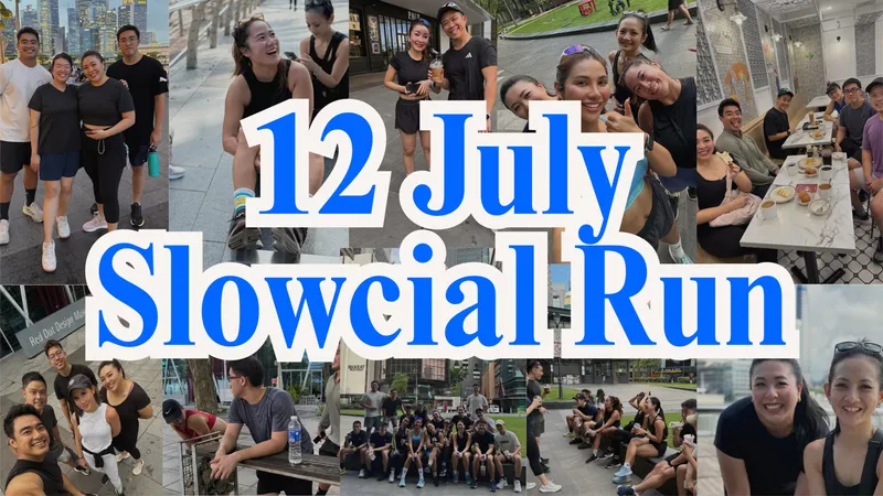 Singapore's Happiest Social Run Club (The Slowcial Club)