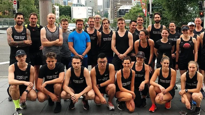 Kings Cross Track Club in Sydney