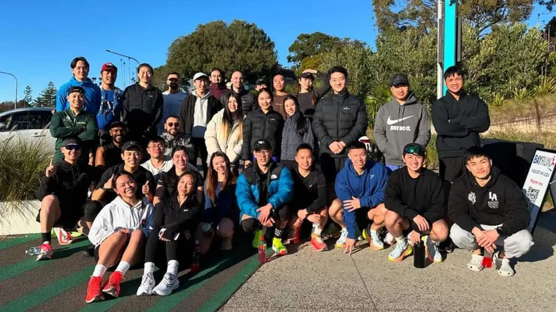 Runfly Run Club in Sydney