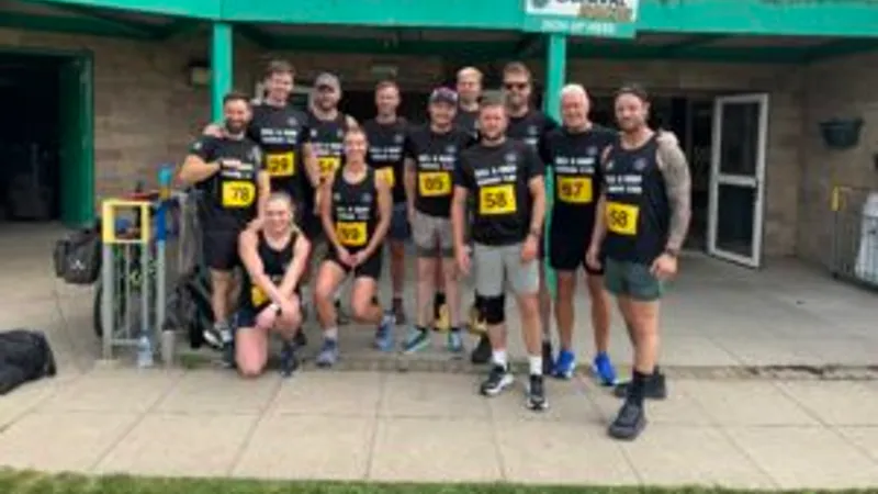Bell & Harp Running Club in Little Eaton