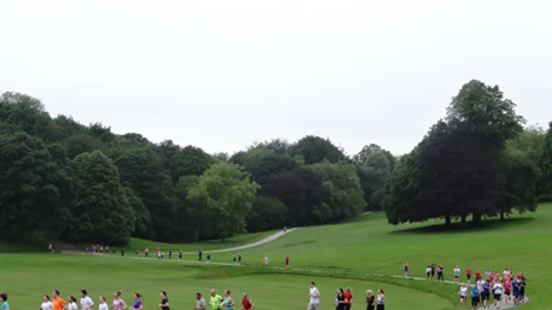 Roundhay parkrun in Leeds