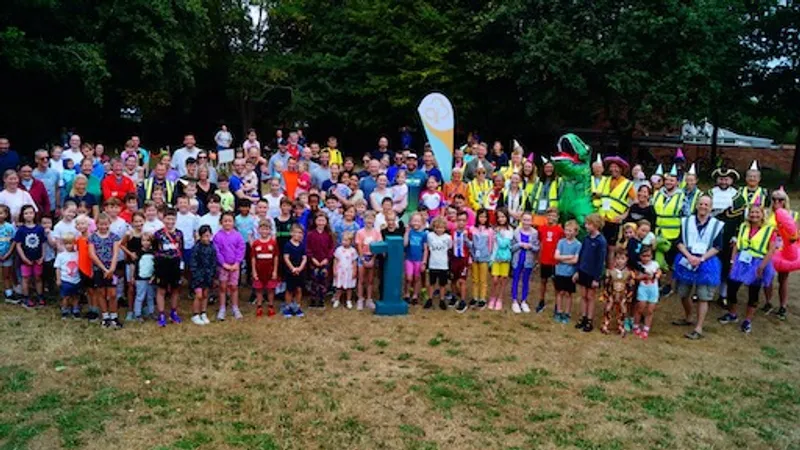 Southern Town junior parkrun (Abingdon) in Abingdon