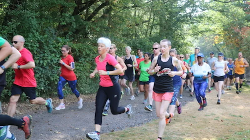 Dinton Pastures parkrun in Twyford