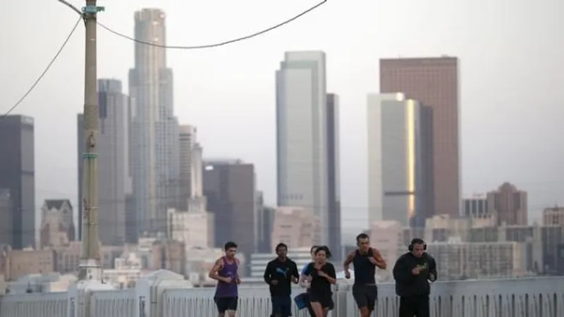 Skid Row Running Club in Los Angeles