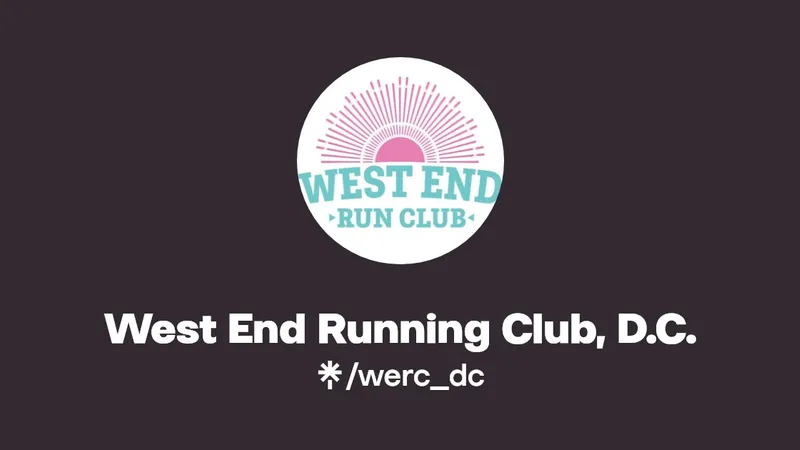 West End Run Club (WERC) in Washington DC