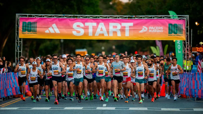 GRC (Georgetown Running Club elite men's/women's/non-binary teams) in Washington DC