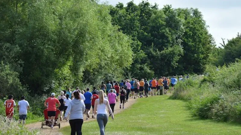 Bedfont Lakes parkrun in Feltham