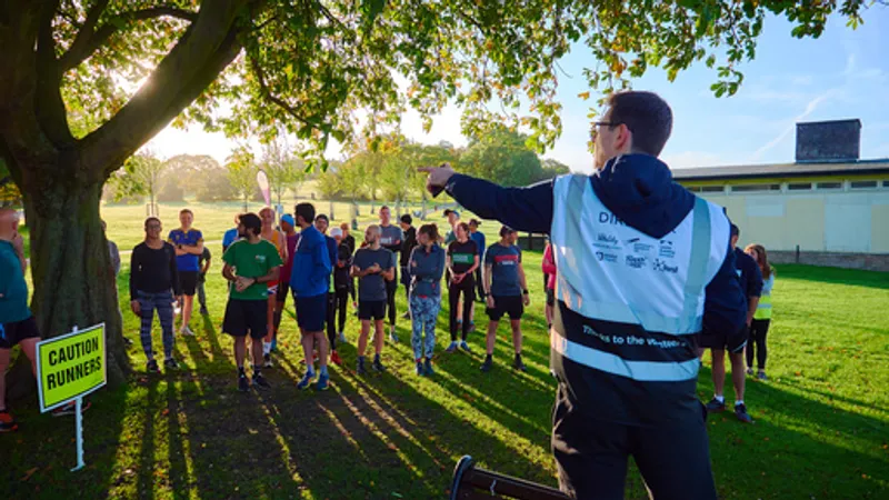 Henlow Bridge Lakes parkrun in Arlesey