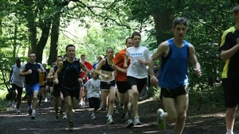 Banstead Woods parkrun in Coulsdon
