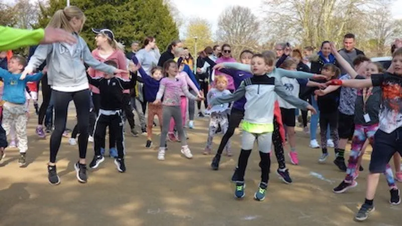 Faversham Recreation Ground junior parkrun in Faversham