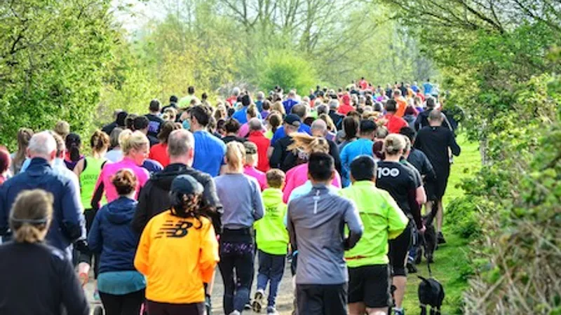 Leybourne Lakes parkrun in Snodland