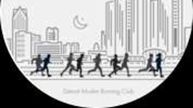 Detroit Muslim Running Club in Detroit