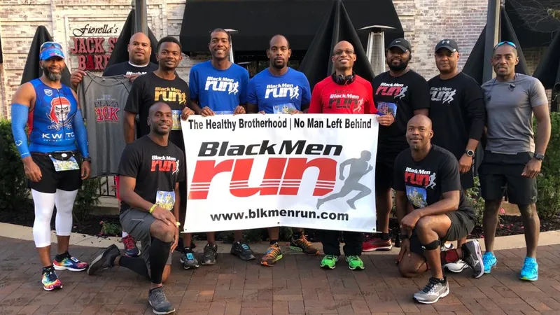 Black Men Run Kansas City in Kansas City