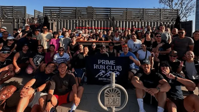 Prime Run Club in Long Beach