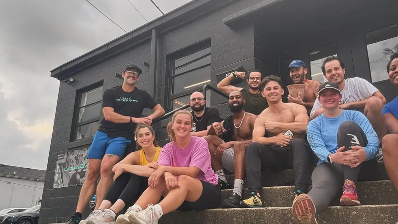 Distillery District Run Club in Lexington