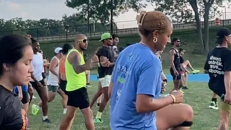 The Grind Society Run Club in Jersey City
