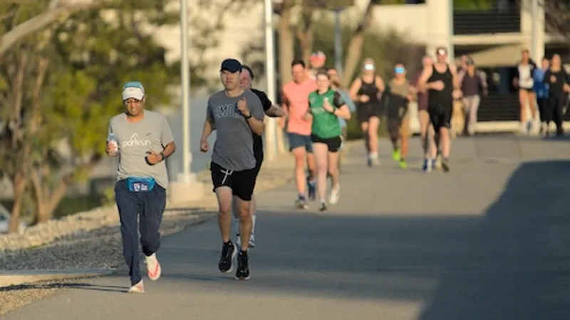 Brea Reservoir parkrun in Fullerton