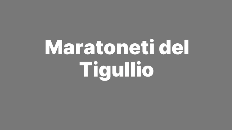 Maratoneti del Tigullio in Lavagna
