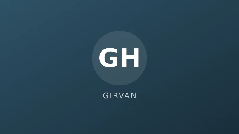 Girvan Harriers in Girvan