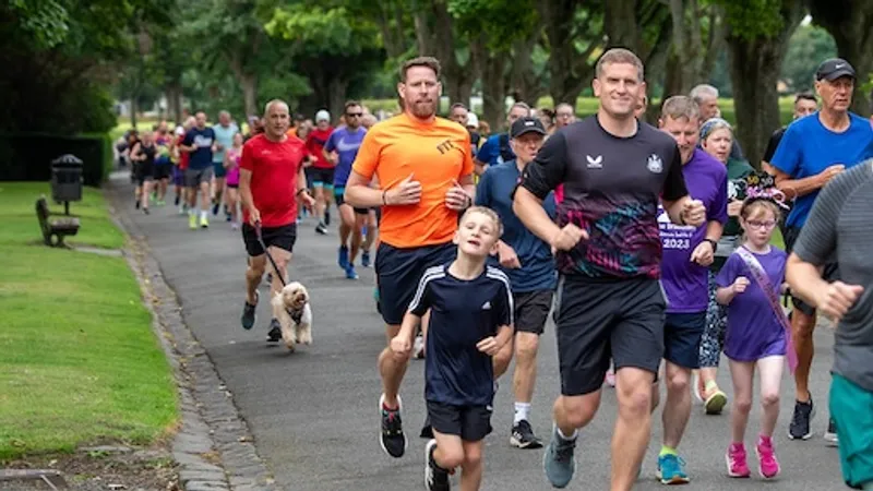 Kirkcaldy parkrun in Kirkcaldy
