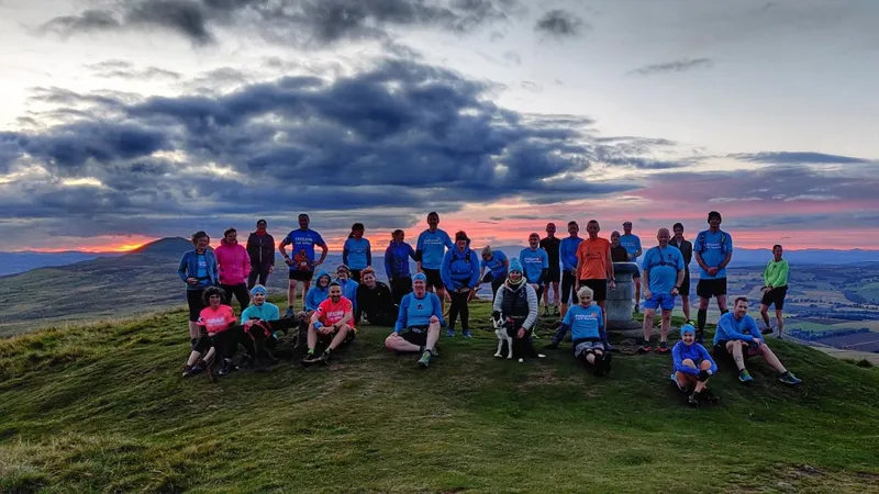 Falkland Trail Runners in Falkland