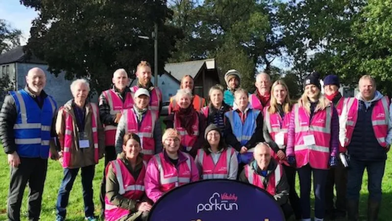 Carlingwark Loch parkrun in Castle Douglas
