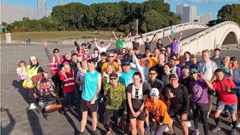 Rinko Park parkrun in Yokohama