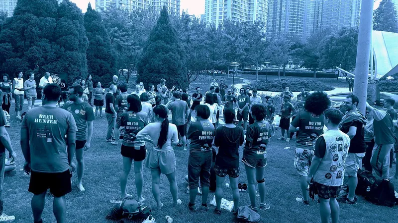 Beijing Hash House Harriers in Beijing