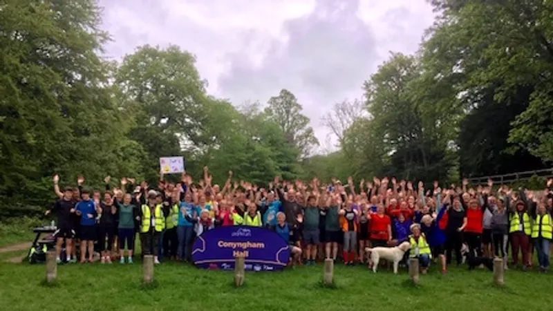 Conyngham Hall parkrun in Knaresborough
