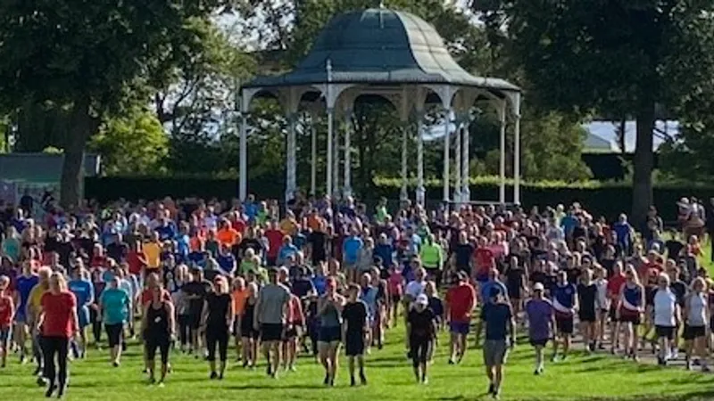 Shrewsbury parkrun in Shrewsbury