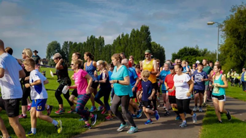Melksham parkrun in Melksham