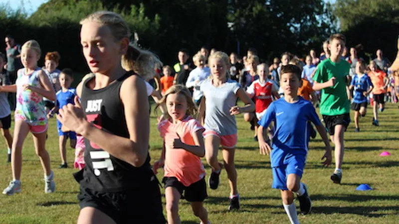Lake Meadows junior parkrun in Billericay