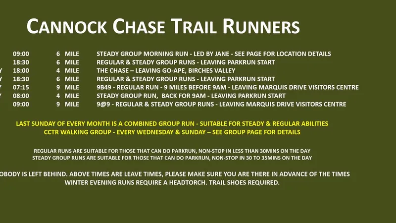 Cannock Chase Trail Runners