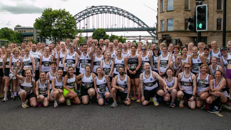 Tyne Bridge Harriers in Newcastle