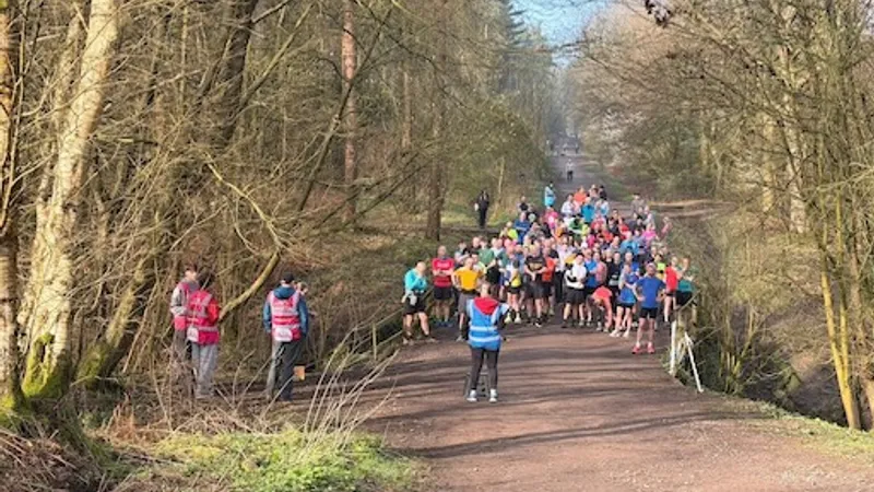 Chevin Forest parkrun in Otley