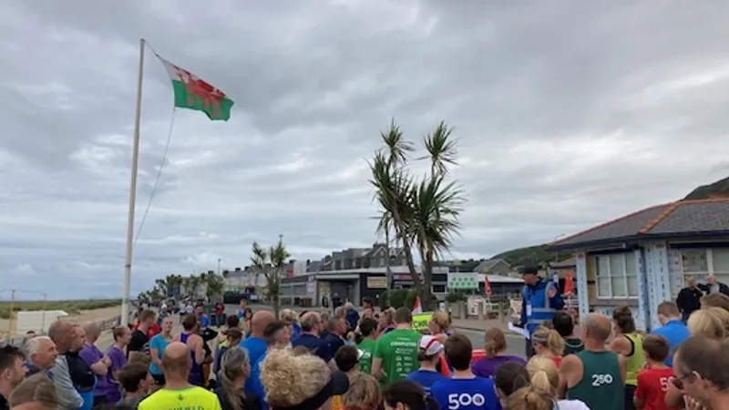Y Promenâd parkrun, Abermaw in Barmouth