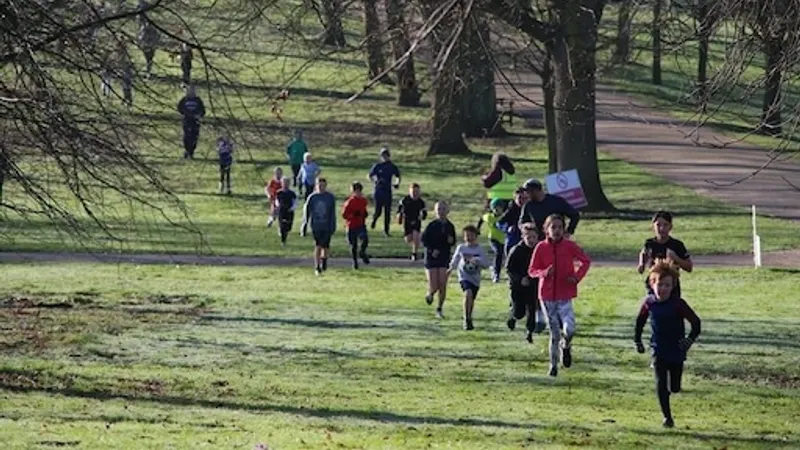 Ipswich junior parkrun in Ipswich